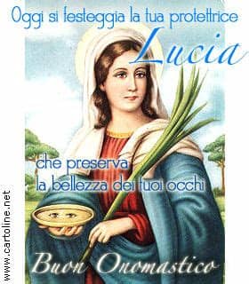 5 / 5 33 мнений. Santa Lucia, protettrice della vista