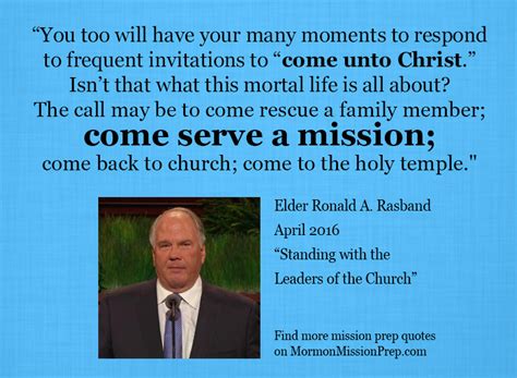 Mission Prep Quotes From April 2016 Gen Conf Mission Prep