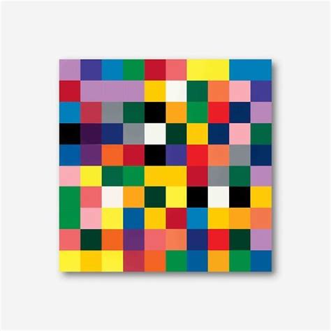 Gerhard Richter 4900 Colors 2007 Gerhard Richter Geometric Art