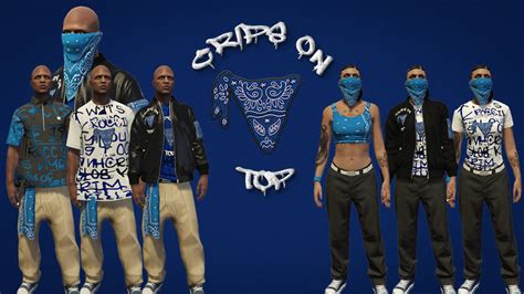 Paid Clothing Highly Textured Crips Gang Pack Malefemale Releases
