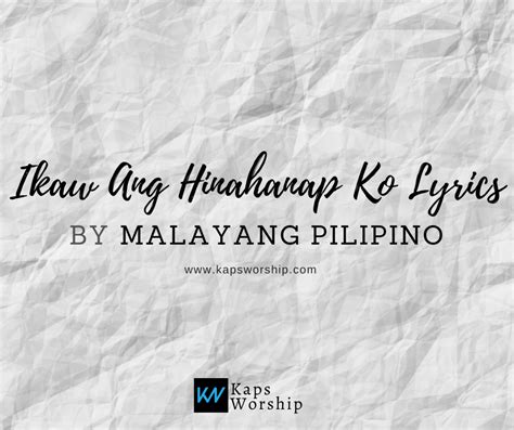 Victory Worship Dakilang Pag Ibig Tagalog Lyrics Mobile Legends