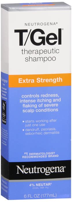 Neutrogena Tgel Extra Strength Shampoo 6 Oz