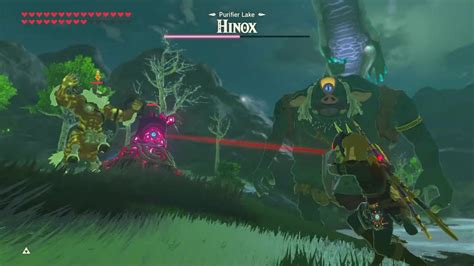 Breath Of The Wild Super Challenge Rip Link Gold Lynel And Guardian