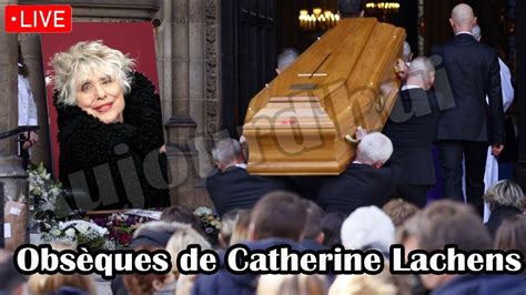 Diffuser en direct Obsèques de Catherine Lachens le dernier adieu