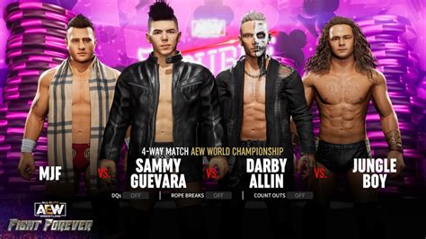 Aew Fight Forever Operation Sports