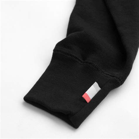 French Terry Sweater Black Made In Canada Unisex Province Of Canada
