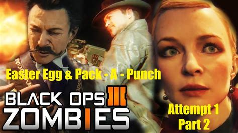 Bo3 Zombies Shadows Of Evil Pack A Punch And Easter Egg Attempt