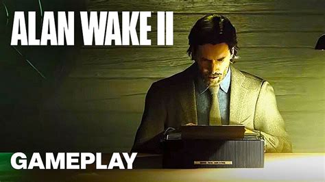 Alan Wake 2 Düsteres Gameplay Frisch Vom Summer Game Fest