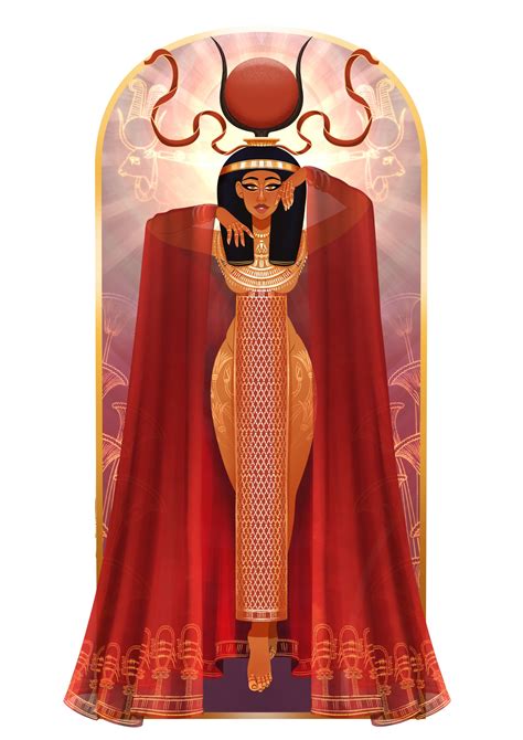 artstation hathor egyptian goddess of love