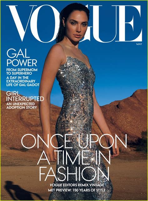 Gal Gadot Is On The Cover Of Vogue‘s May 2020 Issue Celeb Gossipz