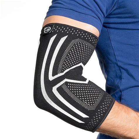 elbow compression sleeve men and women support brace for tendonitis arthritis bursitis large