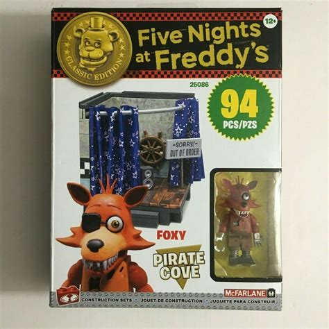 New Five Nights At Freddys Foxy Pirate Cove Classic Edition Mcfarlane