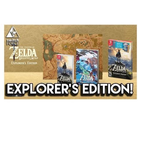 Nintendo Switch Zelda Breath Of The Wild Explorers Edition Video