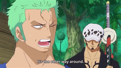 One Piece Law And Zoro New World Funny Moments Eng Sub Hd