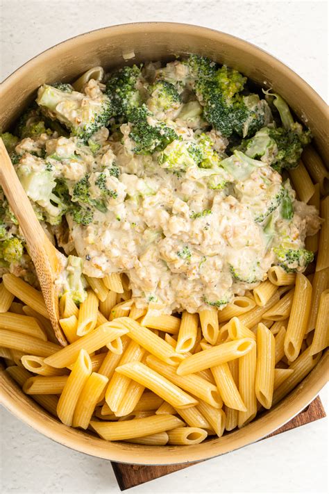 Creamy Broccoli Pasta Recipe Image A Cedar Spoon