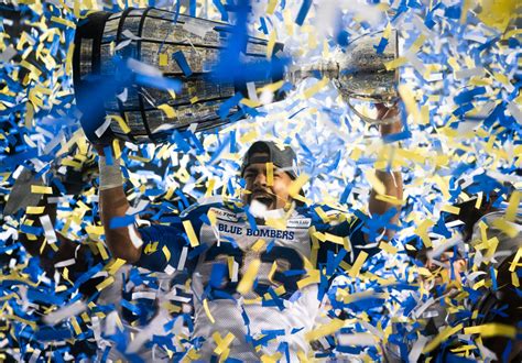 The winnipeg blue bombers are a professional canadian football team based in winnipeg, manitoba and the current grey cup champions. City of Winnipeg, Blue Bombers to host Grey Cup ...