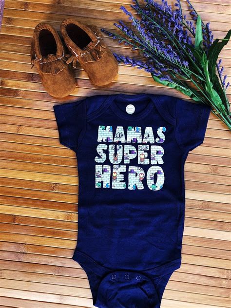 Mommys Superhero Mommys Warrior Strong Baby Onesie Little Fighter