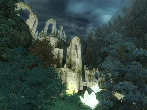 The Crystal Forest Image Nehrim At Fates Edge Mod For Elder Scrolls