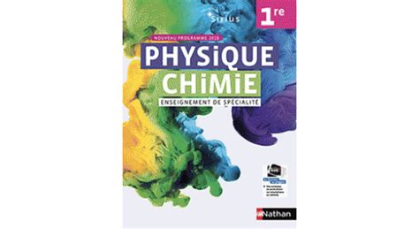 Physique Chimie 1re 2019 Site Compagnon Editions Nathan