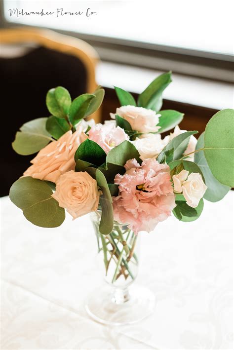 Designed Styled By Milwaukee Flower Co Wedding Soft Pinks