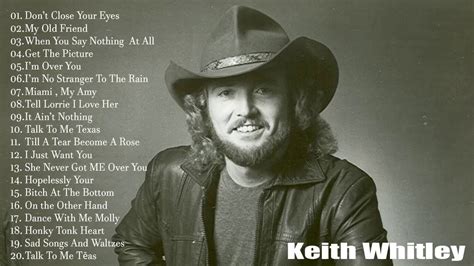 Keith Whitley Greatest Hits Full Album Best Songs Of Keith Whitley