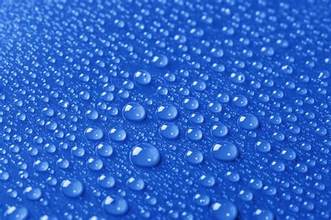 Blue Water Drops Background 💾 Marco Verch Is A Profession Flickr