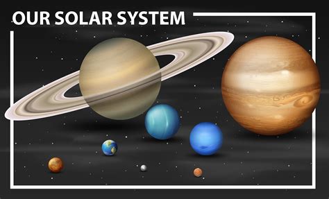 A solar system diagram 365364 Vector Art at Vecteezy