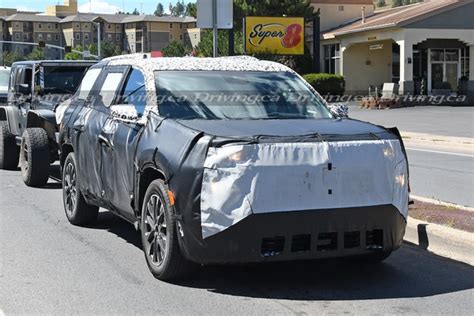 2024 Gmc Acadia Spied With Super Cruise Functionality Driving
