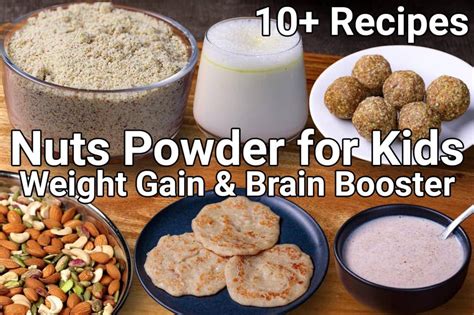 Nuts Powder Recipe 10 Weight Gain Nut Mix Powder For Kids And Toddlers