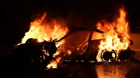 Porsche 911 Burns To Ash After Fiery Crash On German Highway