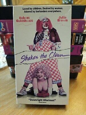 Shakes The Clown VHS 1992 Bobcat Goldthwait Julie Brown 43396924932