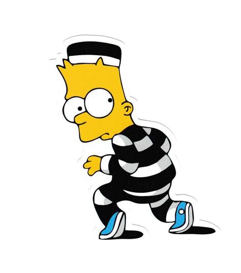 Bart Goes To Jail Lamontatdillon