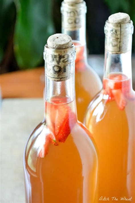 Kombucha can be made at home with just a handful of ingredients. How to Make Kombucha - Ditch the Wheat