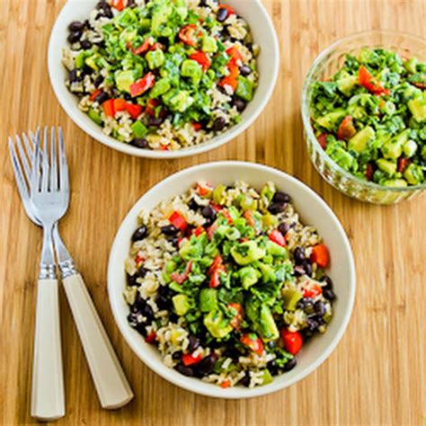 That way it can stay warm throughout your party or dinner. Slow Cooker Vegan Brown Rice Mexican Bowl with Black Beans ...