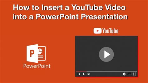 Powerpoint Tips How To Insert A Youtube Video Into A Powerpoint