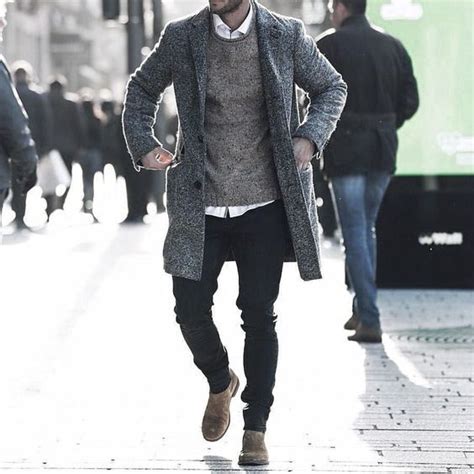 60 Winter Outfits For Men Cold Weather Male Styles Winter Outfits