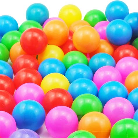 100pcs Soft Toy Ocean Balls For Pool Pit Tent Ocean Ball Toy Ball Pits