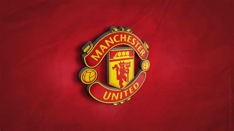 Manchester United Logo Wallpaper Free Download Manchesterunitedac