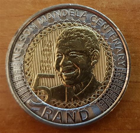 South Africa R Nelson Mandela Th Birthday Anniversary Unc Rand Coin Sell Old Coins