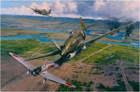 America Strikes Back By Robert Taylor Aviation Art Wings Fine Arts