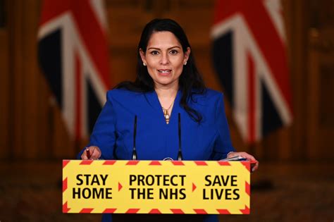 Priti Patel Says People Should Exercise Alone But