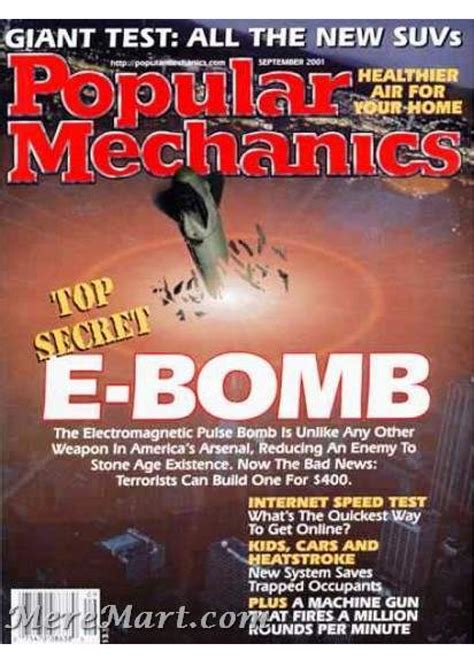 Popular Mechanics Magazine September 2001