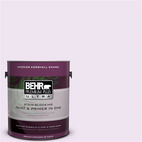 Behr Premium Plus Ultra 1 Gal M190 1 Pink Sea Salt Eggshell Enamel