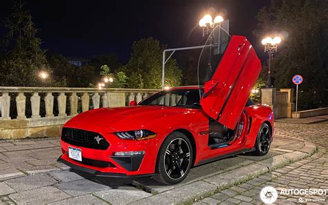 Did ford suddenly decide to call all their mustang coupes fastbacks for marketing reasons? Ford Mustang GT Roush California Special Convertible 2018 ...