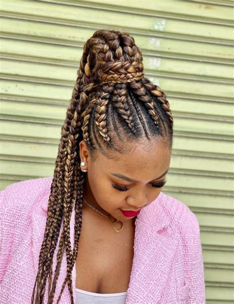 Best Braided Ponytail Hairstyles For Natural Hair Curlsqueen