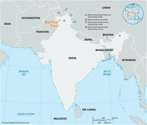 Banihal Pass India Location And Map Britannica