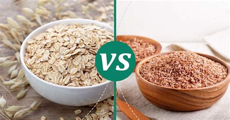 brown rice vs oats make healthy choices