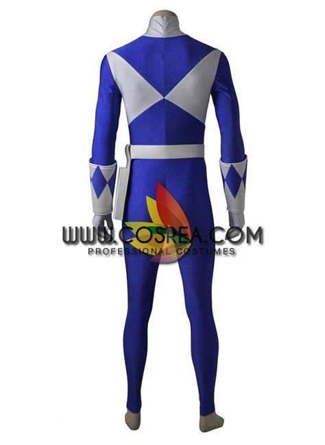 Mighty Morphin Power Rangers Blue Ranger Cosplay Costume Cosrea Cosplay