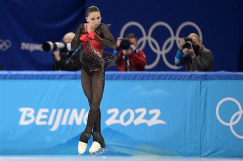 Kamila Valieva Makes History With Quad Jump At Olympics 2022