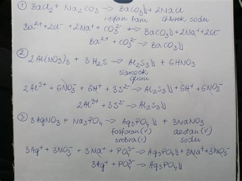 Napisz Równania Reakcji Zobojętniania Stosując Zapis Jonowy I Skrócony Zapis Jonowy - Napisz podane równania reakcji chemicznych, stosując zapis jonowy i